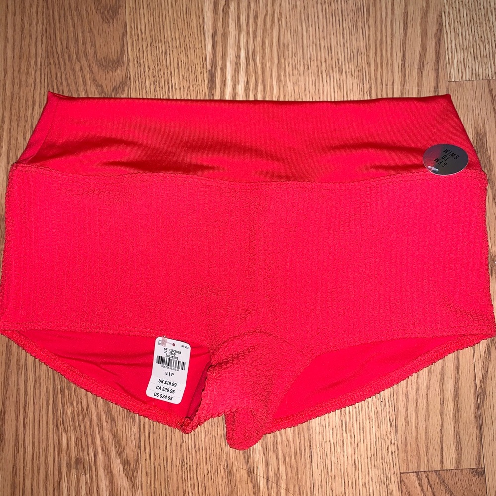 gym to swim Pink swim shorts